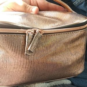Used makeup bag